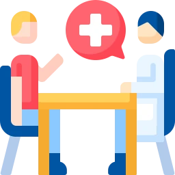 doctor consultation icon